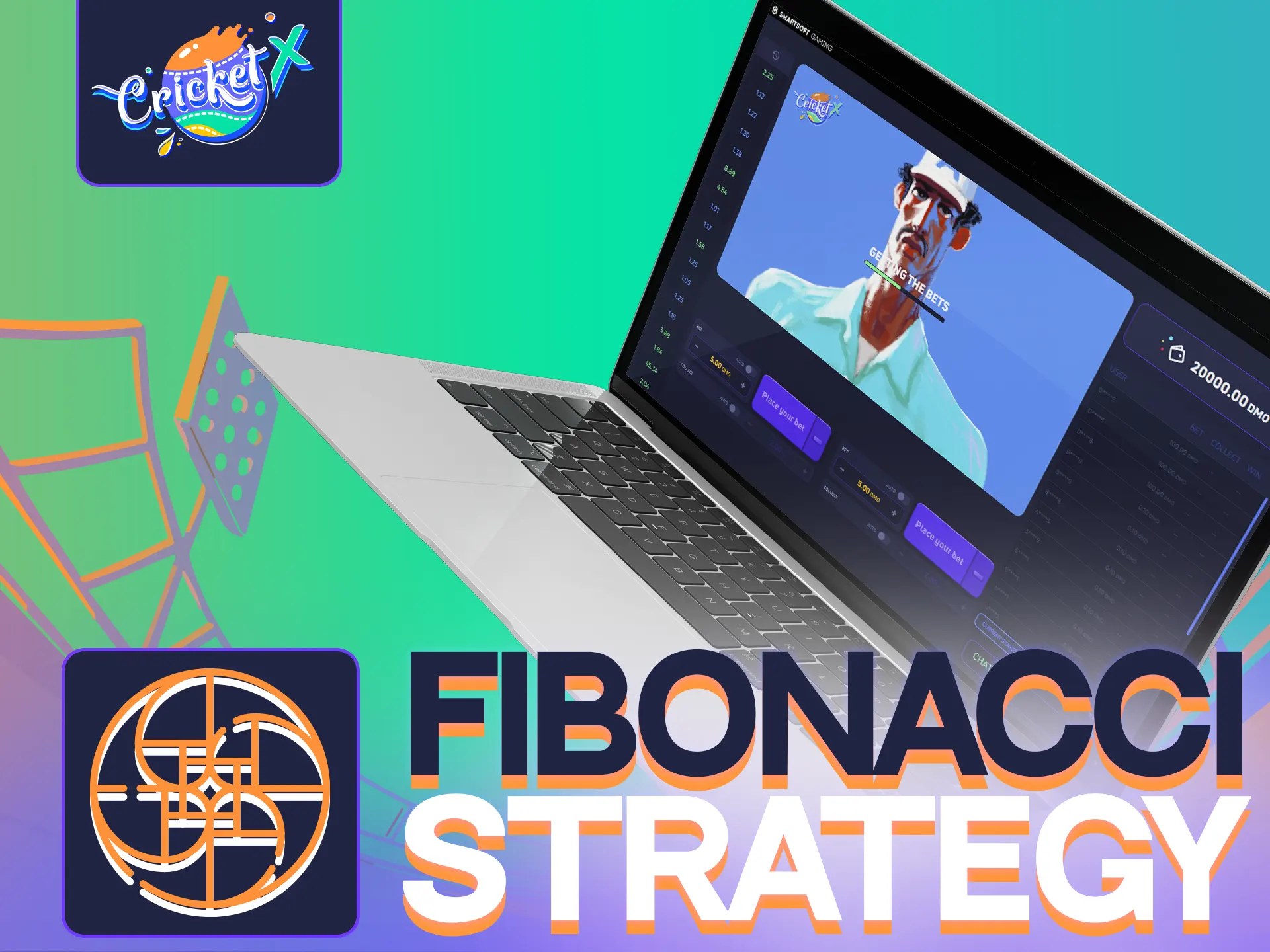 Learn how to use fibonacci strategy in Cricket-X.