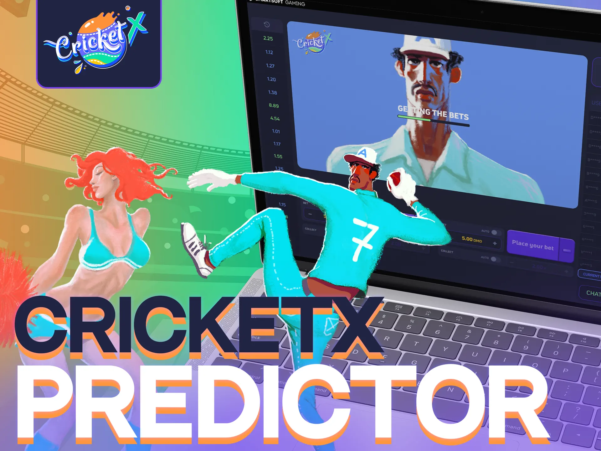 It is not possible to determine the results of a Cricket-X game in advance.