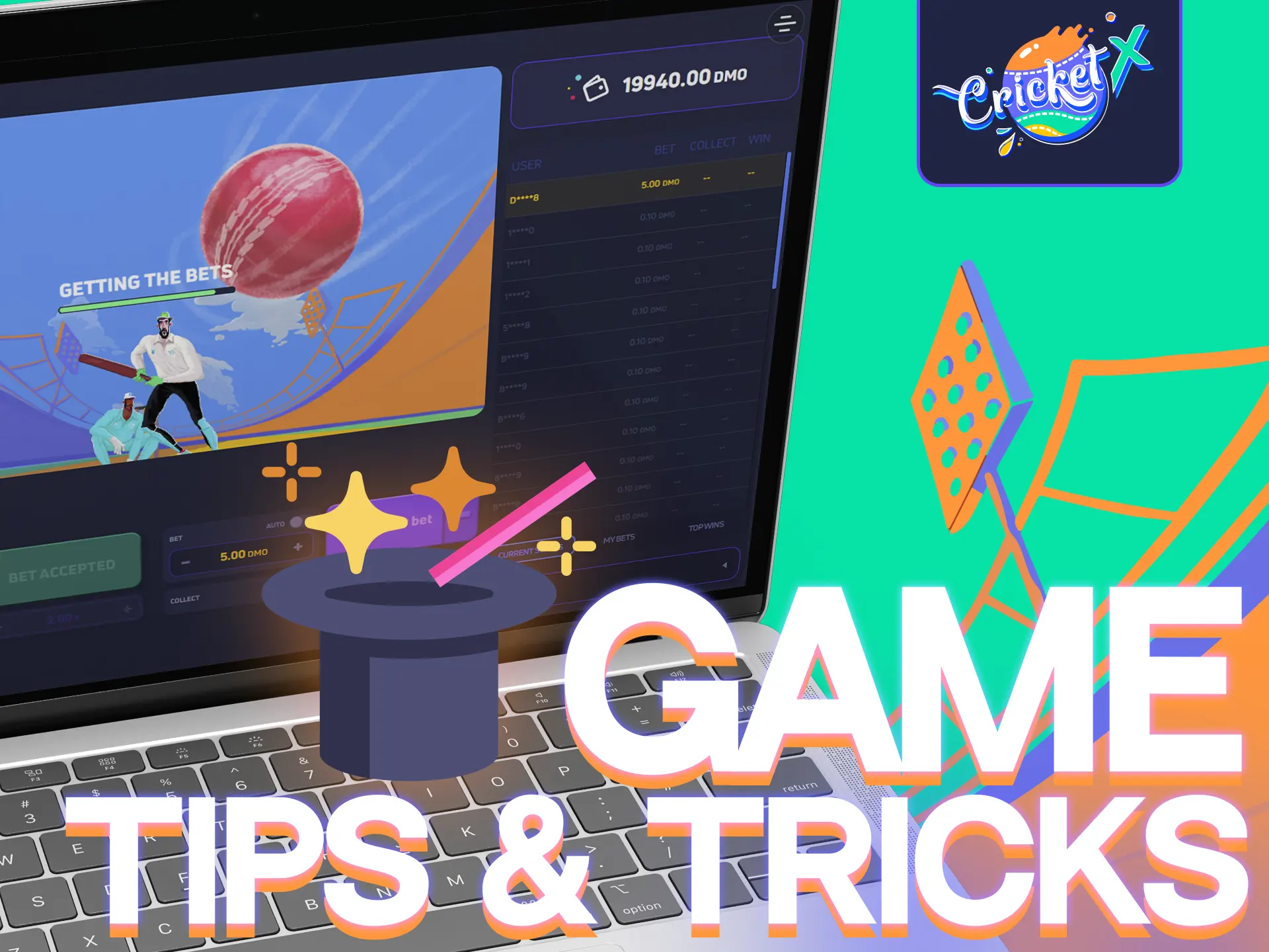 Check out some helpful tips for playing Cricket-X.