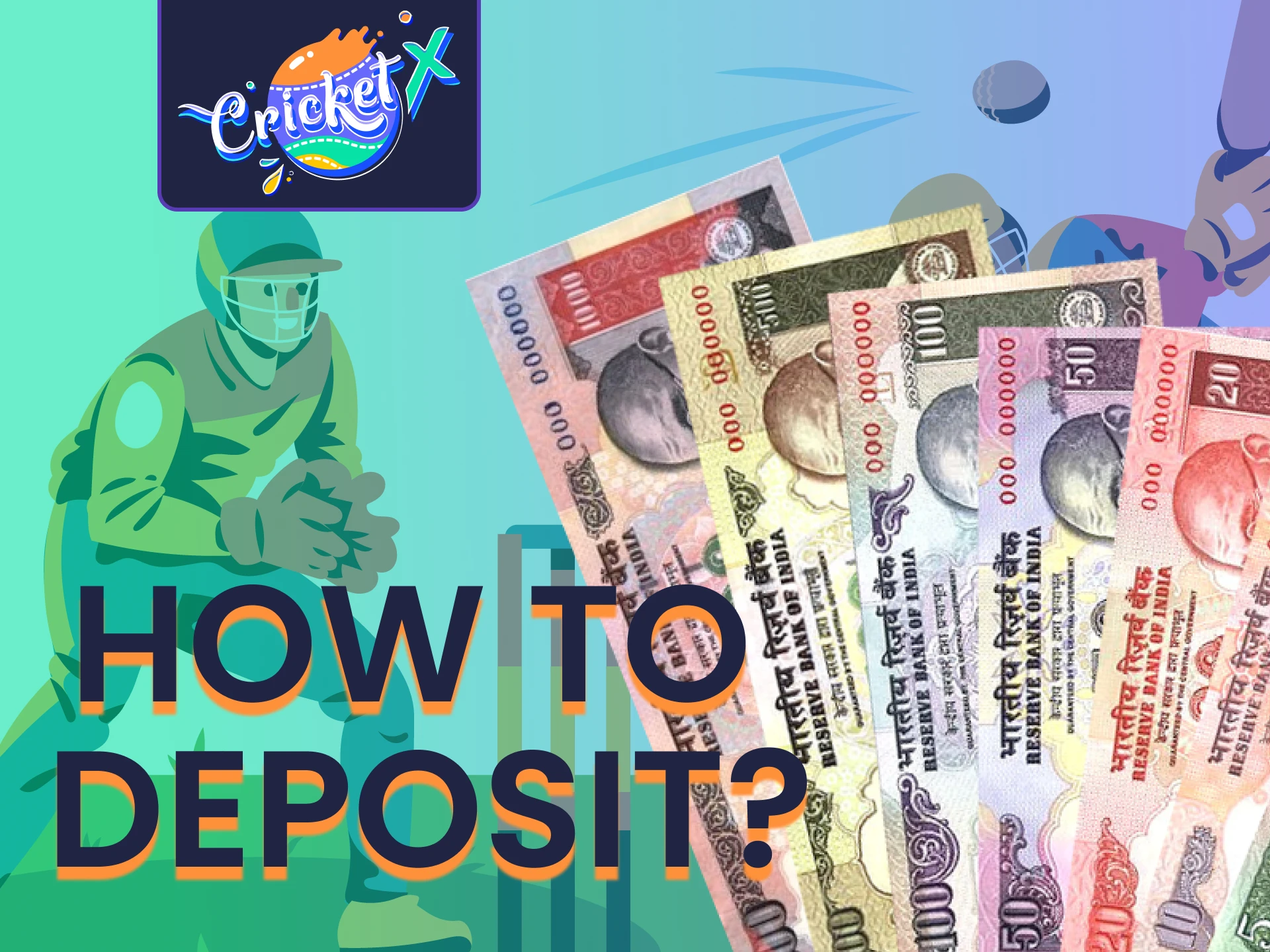 We will tell you how to top up your account to play Cricket X.