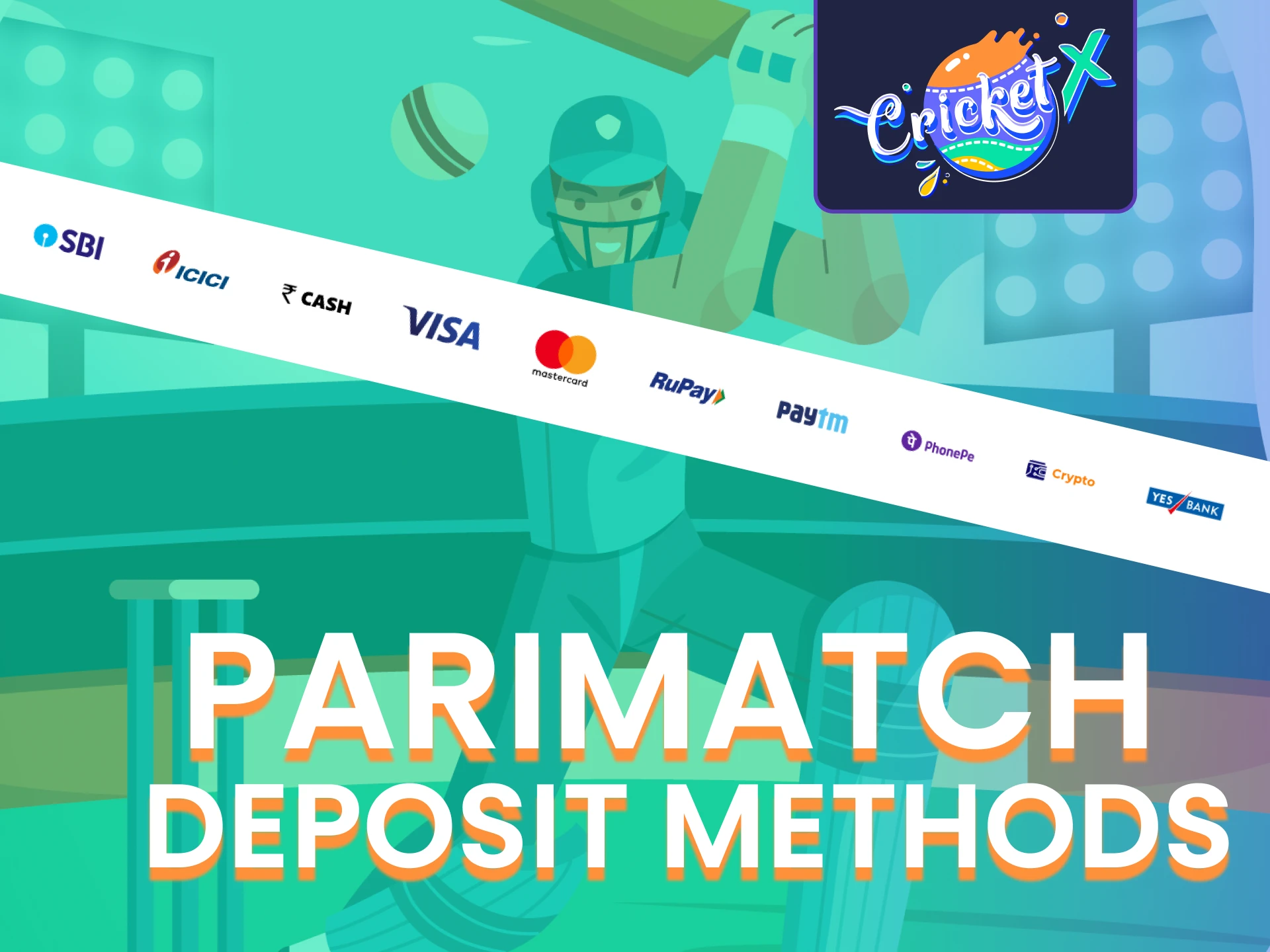 Find out how to top up your account on the Parimatch website.