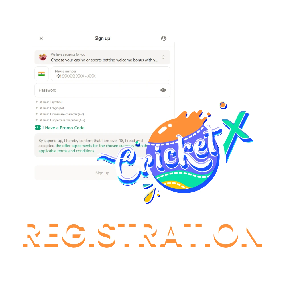We will tell you how to go through the registration process to play Cricket X.